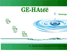 Tablet Screenshot of ge-hatec.de